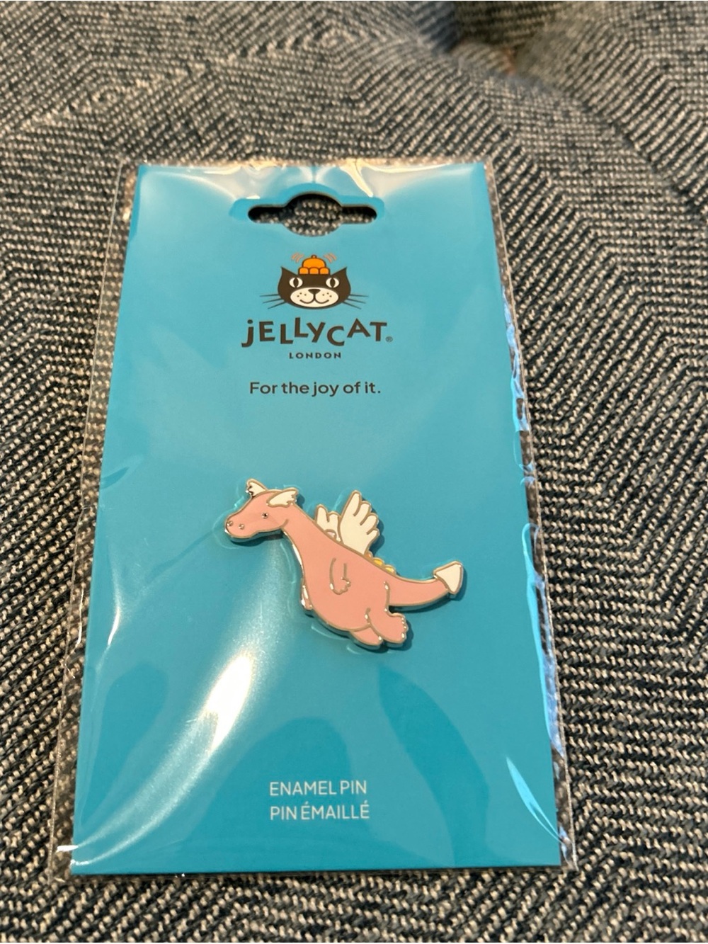 Jellycat Duskrise Dragon Enamel Pin Badge NEW AUTHENTIC Limited Edition